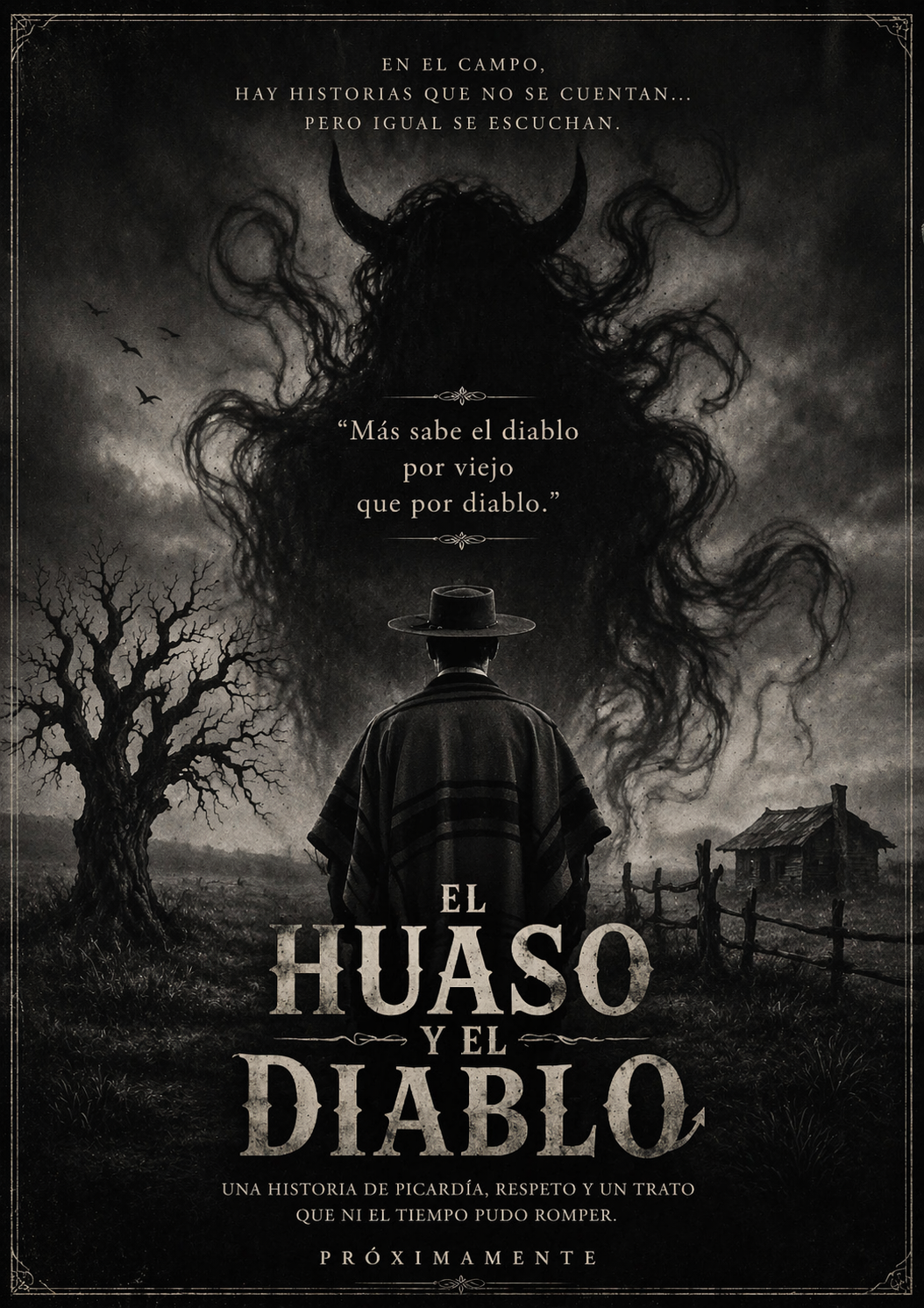 Afiche El Huaso y El Diablo
